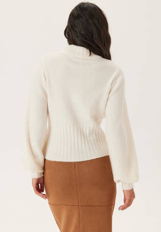 Volume Sleeve Knitted Sweater