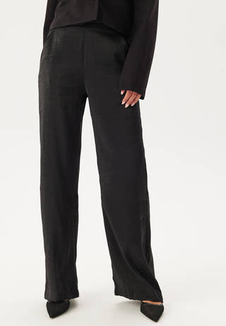 Wide Leg Shimmer Trousers