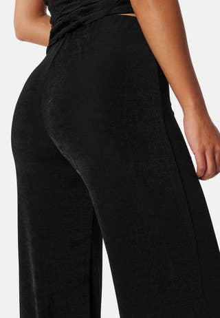 Shiny Wide Trousers