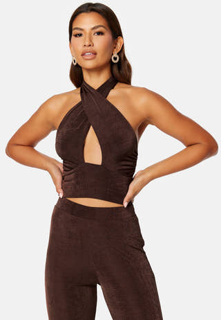 Wiley halterneck top