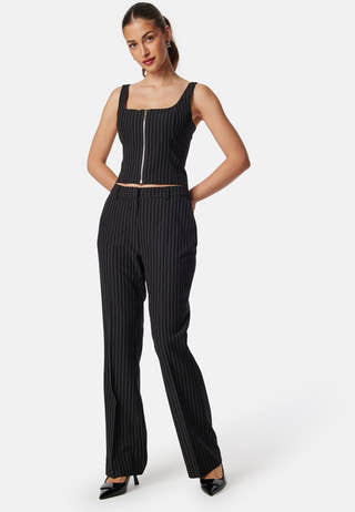 Zip Bustier Top
