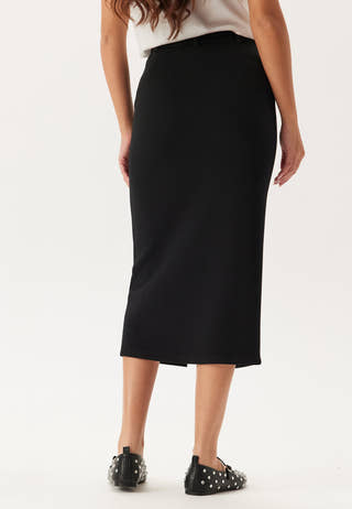 Zip Midi Skirt