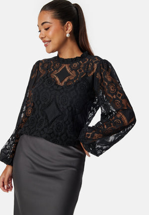 Lace L/S Blouse