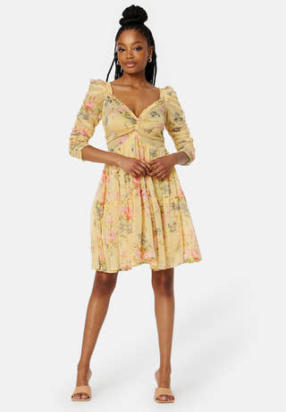 Chiffon Mini Dress