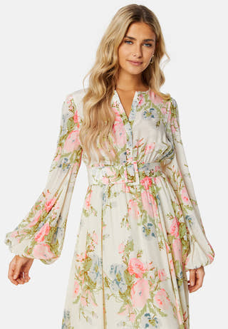 Satin Midi Dress