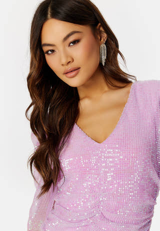 Sequins Maxi Dress