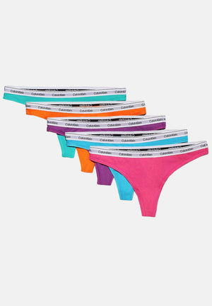 5 pack Thong Low Rise