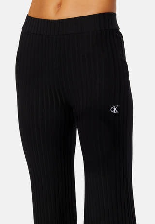 Elongated Rib Pants