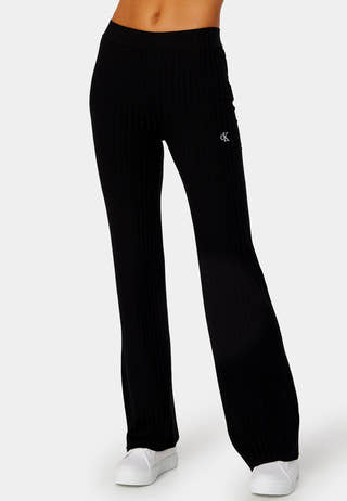 Elongated Rib Pants