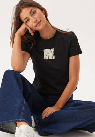 Front Photo Graphic Baby Tee