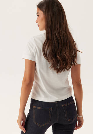 Ss Fitted Script Calvin Klein Te