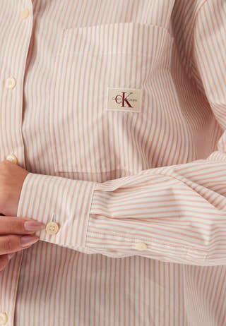 Woven Label Relaxed Shirt