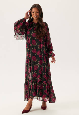 Frill Maxi Dress