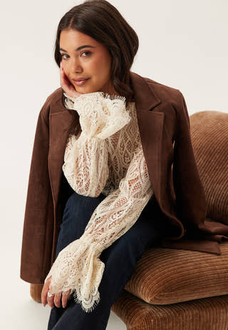 Lace Bow Blouse