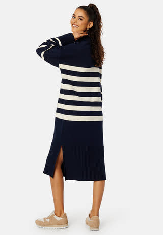 Breton Knit Dress
