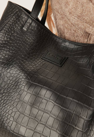Croco Tote