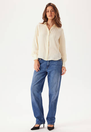 Reg Satin Striped Shirt