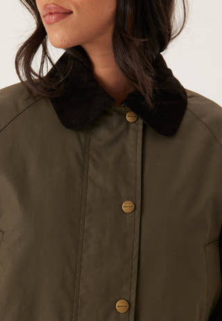 Waxed Cotton Barn Jacket