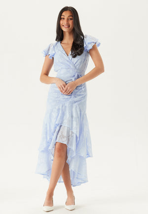 Chiffon Flutter High Low Dress