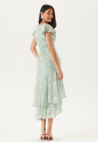 Chiffon Flutter High Low Dress