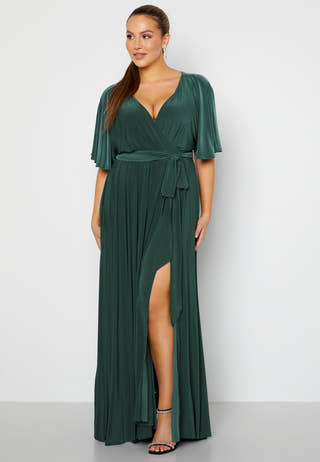 Flutter Sleeve Maxi Dress