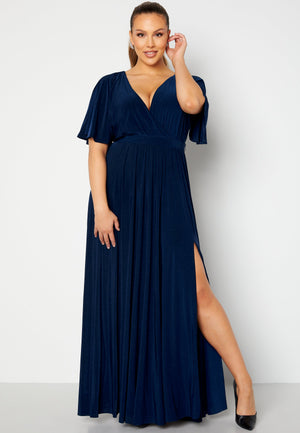 Flutter Sleeve Maxi Dress