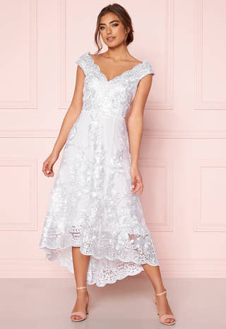 Embroidered Lace Dress