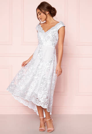 Embroidered Lace Dress