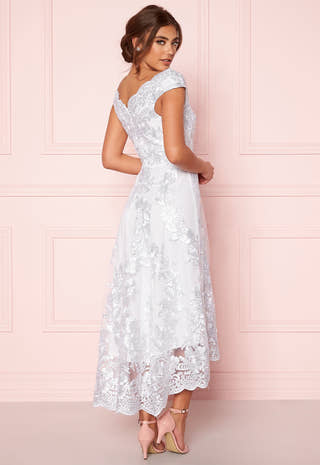 Embroidered Lace Dress
