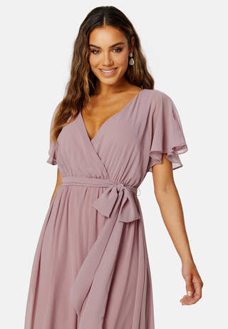 Flutter Chiffon Maxi Dress