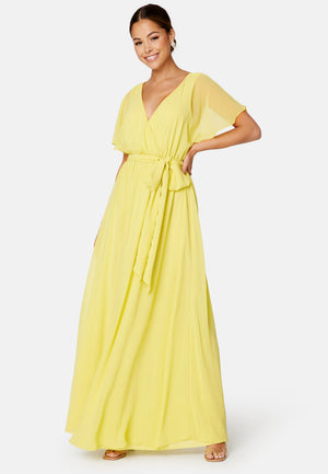 Flutter Chiffon Maxi Dress