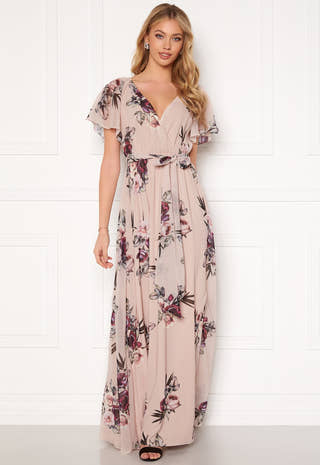 Flutter Floral Maxi Dress