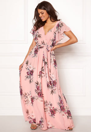 Flutter Floral Maxi Dress