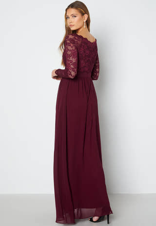 Long Sleeve Floaty Maxi Dress