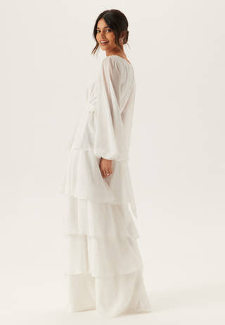 Long Sleeve Tiered Maxi Dress