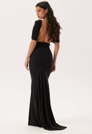 Multi Tie Fishtail Maxi Dress