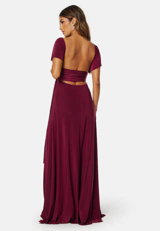 Multi Tie Maxi Dress