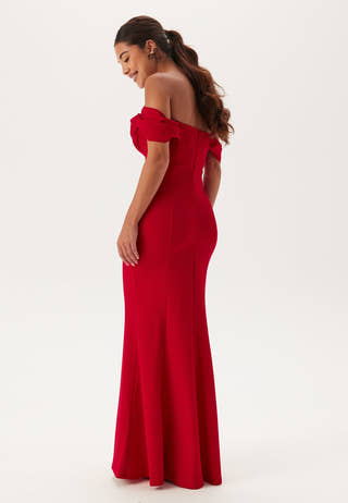 Off Shoulder Maxi Dress
