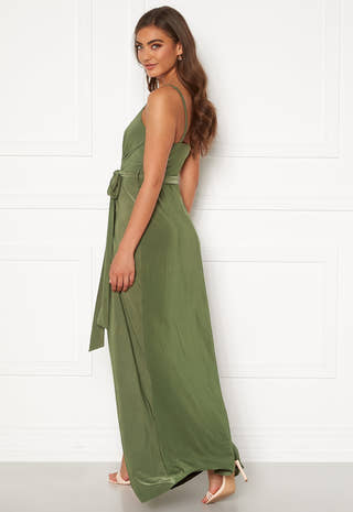 Wrap Front Maxi Dress