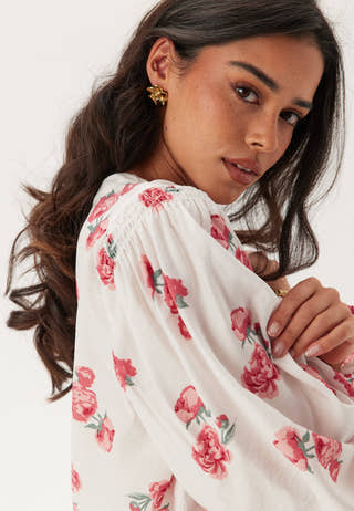 Balloon Sleeve Blouse