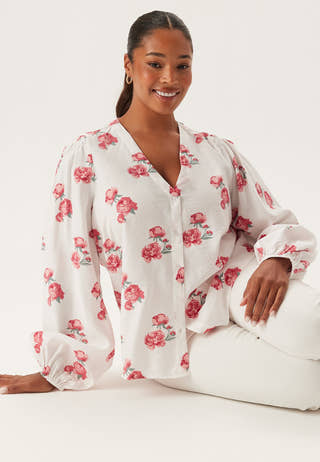 Balloon Sleeve Blouse