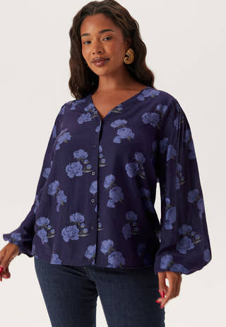 Balloon Sleeve Blouse