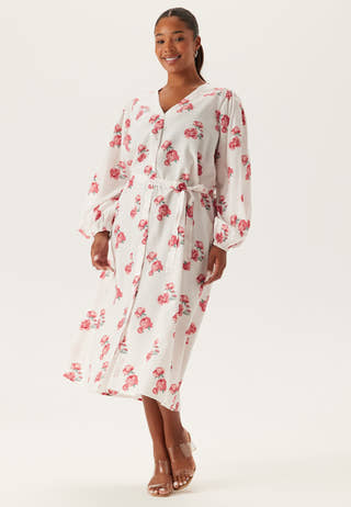 Balloon Sleeve Dress