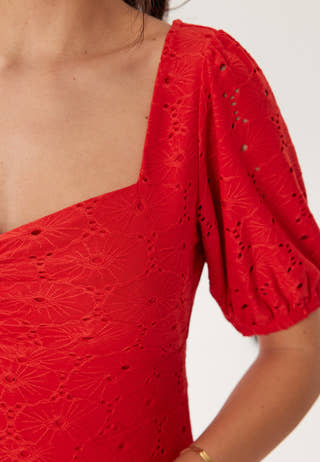 Broderie Anglaise Dress