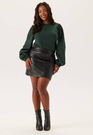 Broderie Anglaise Sleeve Top