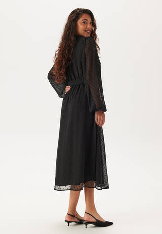 Dotted Button Dress