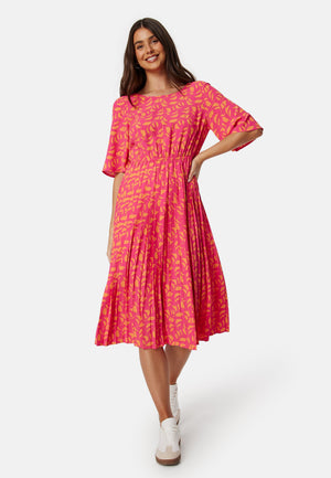 Eloise pleated dress