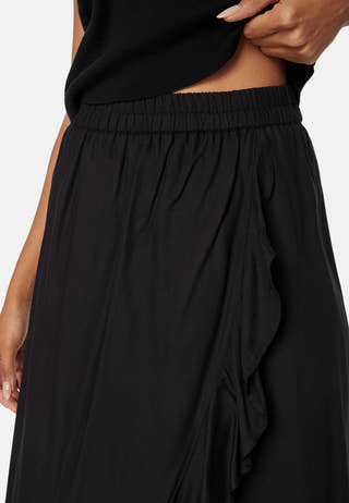 Front Wrap Viscose Skirt