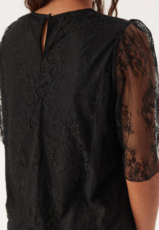 Frill Detail Wide Sleeve Blouse