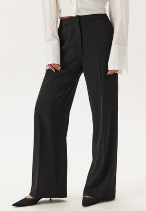 High Waist Wide Suit Pants